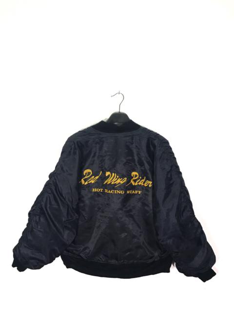 Other Designers Bomber Jacket - H2R 2-Wheeled Vehicles Red Wing Riders Hot Racing Staff