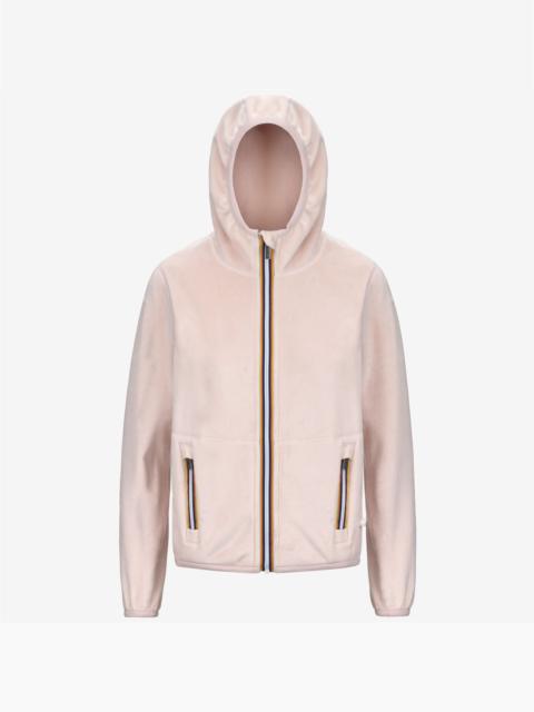 K-WAY LILY VELOUR POLAR REVERSIBLE