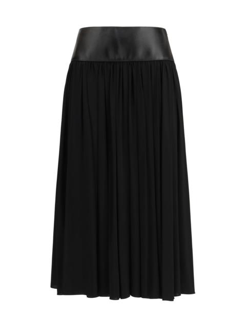 Alaïa Alaïa Skirt With Leather Belt