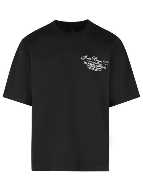 AMIRI Amiri 'DREAMERS Chain' Black Cotton T-shirt