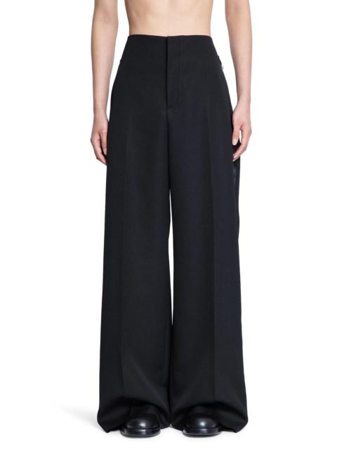 Alexander McQueen Wide-Leg-Tuxedo-Trousers