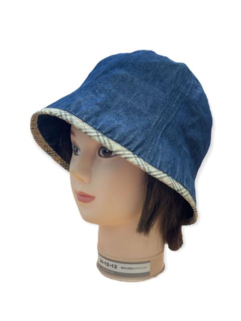 Other Designers Vintage - Burberry Denim Bucket Hats