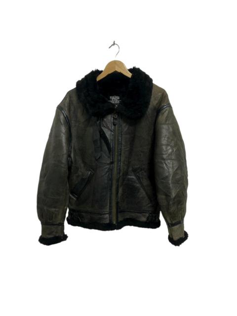 Other Designers Avirex Limited B-3 OG 1986 Shearling Sheepskin Jacket