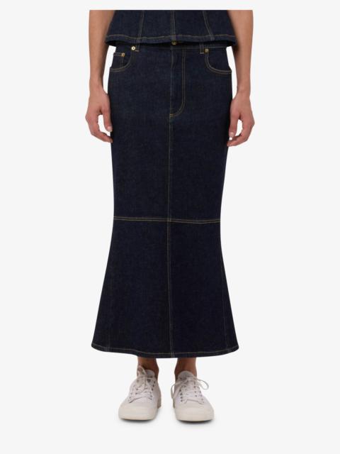 Moschino STRETCH DENIM SKIRT