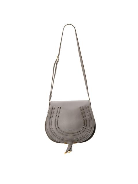 Chloé Chloé Marcie Medium Leather Saddle Bag