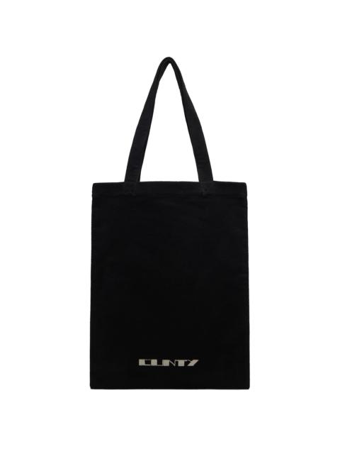 Rick Owens DRKSHDW Black Shopper Tote