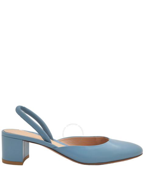 Gianvito Rossi Gianvito Rossi Tivoli Leather Slingback Pumps