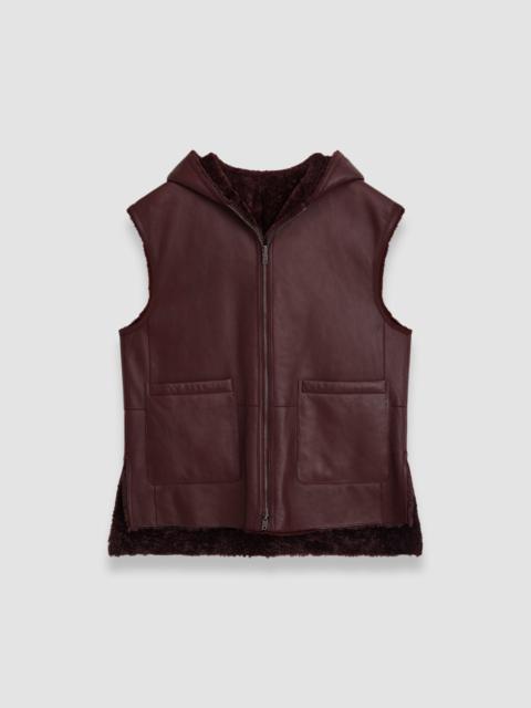 JOSEPH Reversible Shearling Dantec Gilet