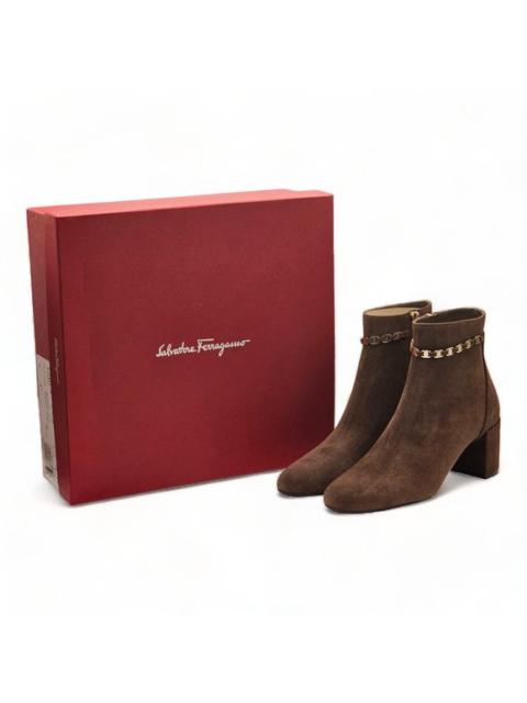 FERRAGAMO Salvatore Ferragamo Ghila Suede Ankle Boots