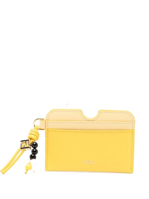 FENDI Fendi FF Diamonds Flower-detail Card Holder