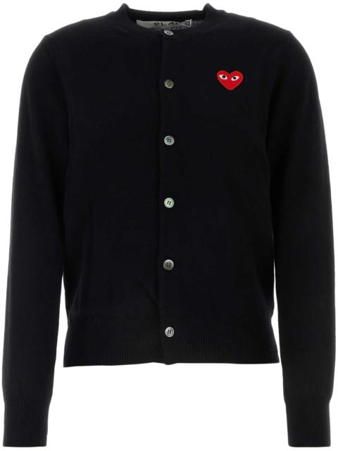 Comme des Garçons PLAY Red Heart Cardigan