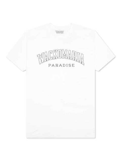 WACKO MARIA CREWNECK T-SHIRT TYPE 6 - WHITE