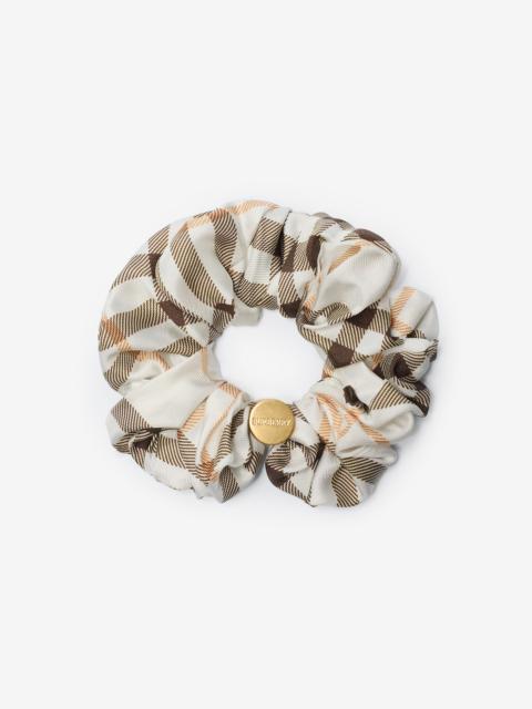 Burberry Check Silk Scrunchie