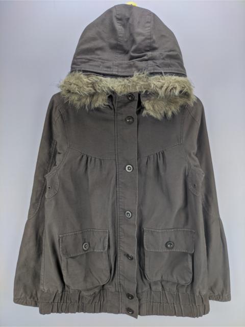 Other Designers Vintage - Steals🔥Parka Jacket Hooded by Bizazz