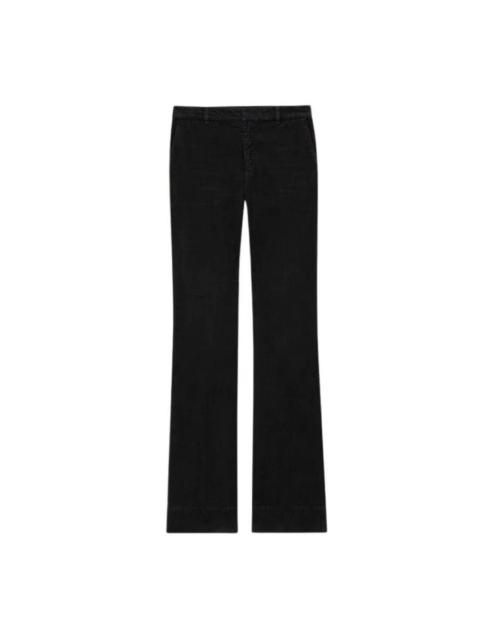 SAINT LAURENT Saint Laurent Womens Low-Rise Bootcut Pants
