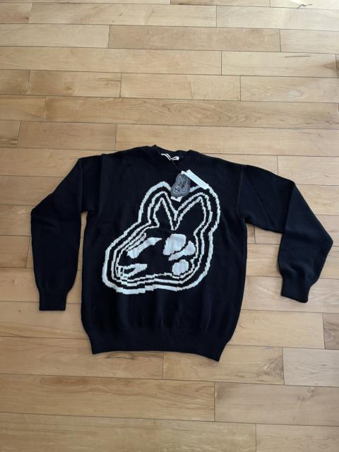 NWT - McQ by Alexander McQueen Bunny Intarsia Sweater