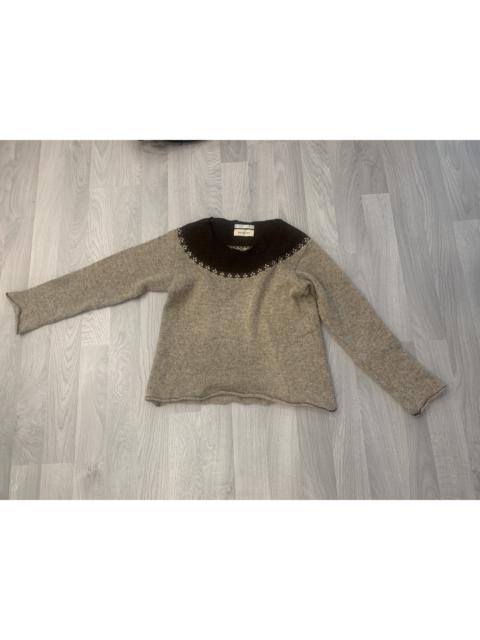 NUMBER (N)INE AW02 Nowhere Man Eriotex knit