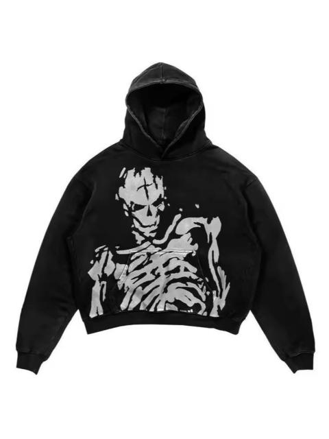 Other Designers Japanese Brand - Kihara x Kita Skull Potion Graphic Hoodie Black - Gothic