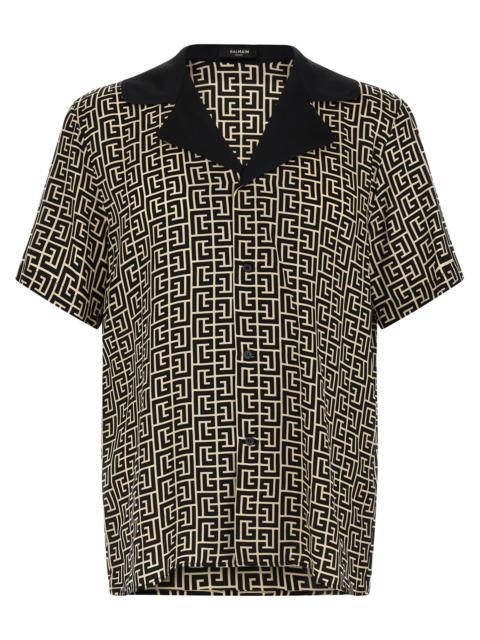 Balmain Balmain Men Monogram Shirt