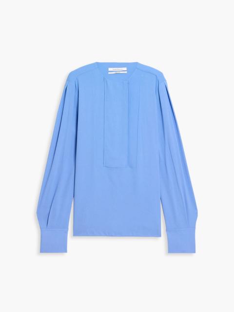 Another Tomorrow Crepe blouse