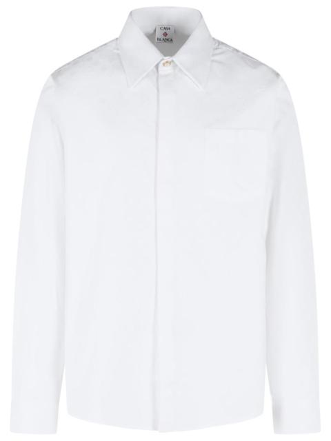 CASABLANCA Casablanca White Cotton Shirt Men
