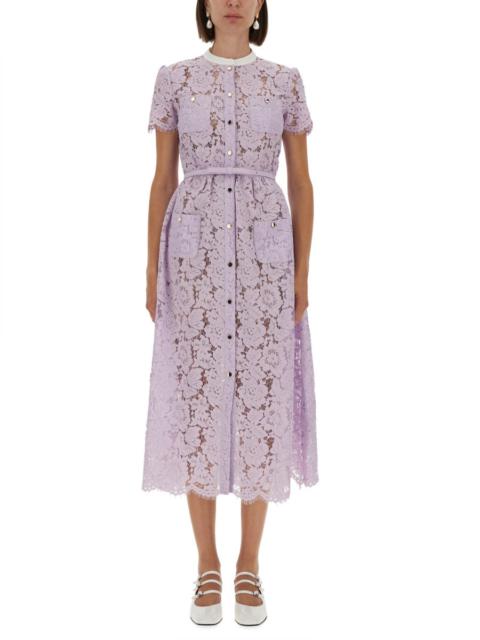 self-portrait Self-Portrait Women Lace Midi Dress