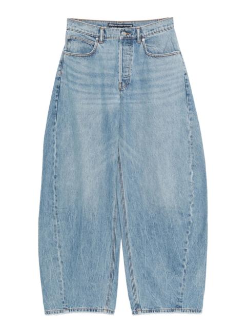 Alexander Wang Crystal Hotfix Blow Up Jeans
