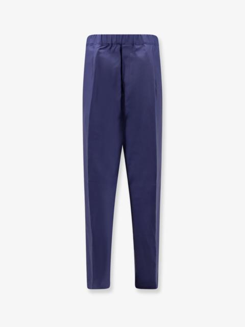 Other Designers Laneus Viscose And Linen Trousers