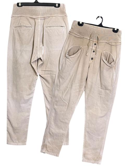 Kapital Sick japanese KAPITAL sarouel nouvelle cotton canvas pants