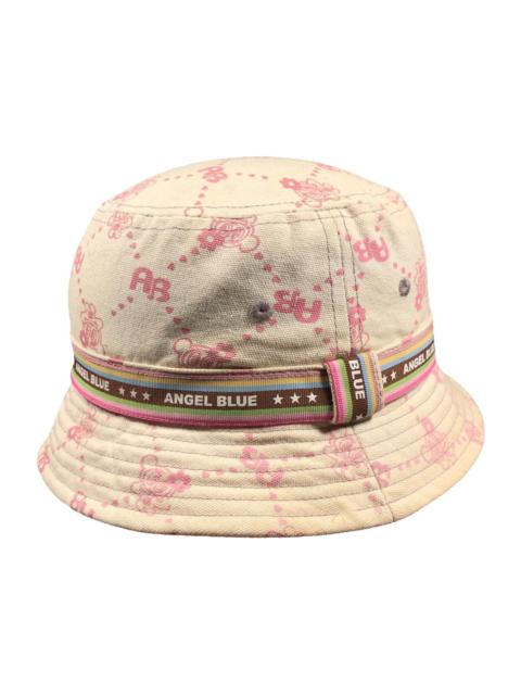 Hysteric Glamour Angel Blue Monogram Bucket Hat