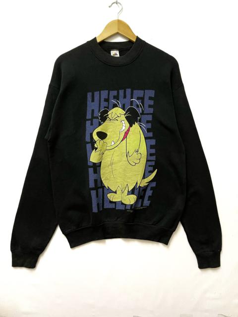 Other Designers Vintage - Vintage 90s Wacky Races Mirror Big Logo Sweatshirt Large