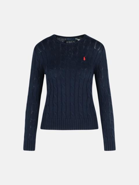 Polo Ralph Lauren 'JULIANNA' NAVY COTTON SWEATER