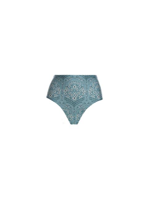 Agua by Agua Bendita Magenta Ceiba Bikini bottom