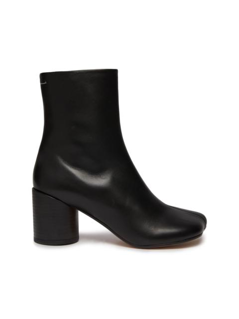 MM6 Maison Margiela 70mm leather ankle boots