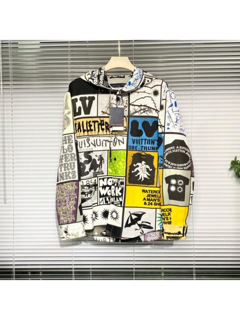 Louis Vuitton Louis Vuitton Long Sleeve Shirt Hooded Single-Breasted Silk Jacket