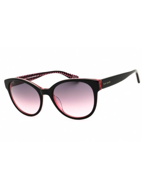 kate spade Kate Spade Ladies Black Round Sunglasses NATHALIEGSUS