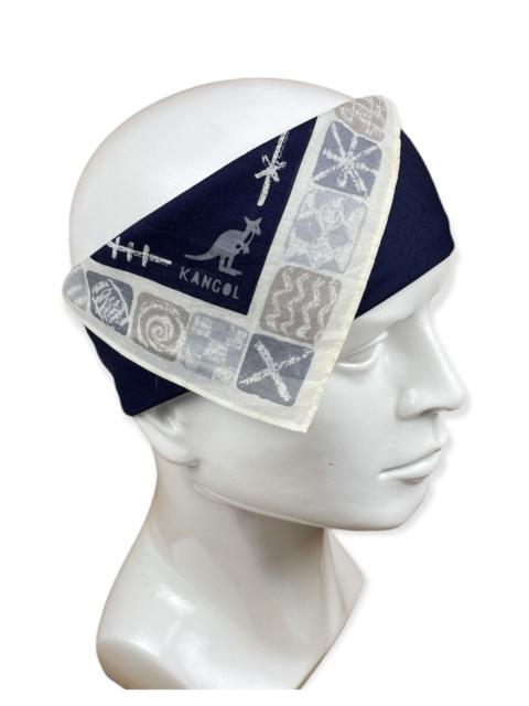 Other Designers Vintage - KANGOL BANDANA HANDKERCHIEF NECKERCHIEF - HC 0338