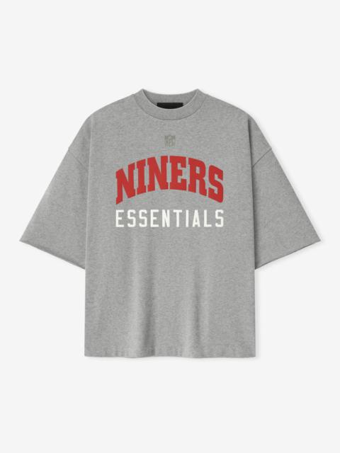 ESSENTIALS Forty Niners 90s 3/4 Sleeve Football Tee