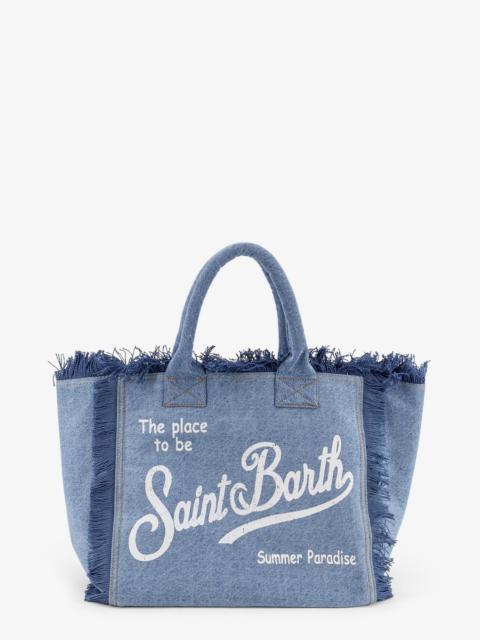 Other Designers Mc2 Saint Barth Vanity Denim Shoulder Bag