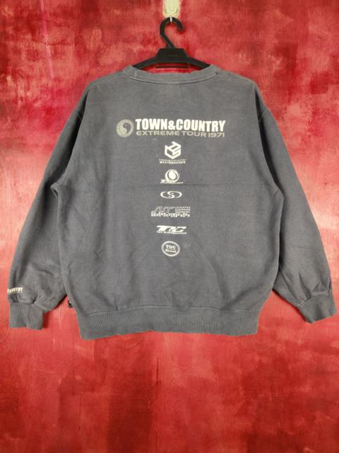 Other Designers Vintage - T&C Surf Design Gray faded worn vintage Sweatshirt #4831