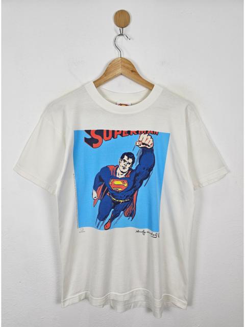 Other Designers Vintage - Vintage 90s Andy Warhol Superman Pop art shirt