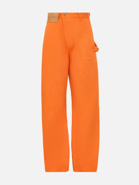 Other Designers Jw Anderson Men Twisted Workwear Jeans
