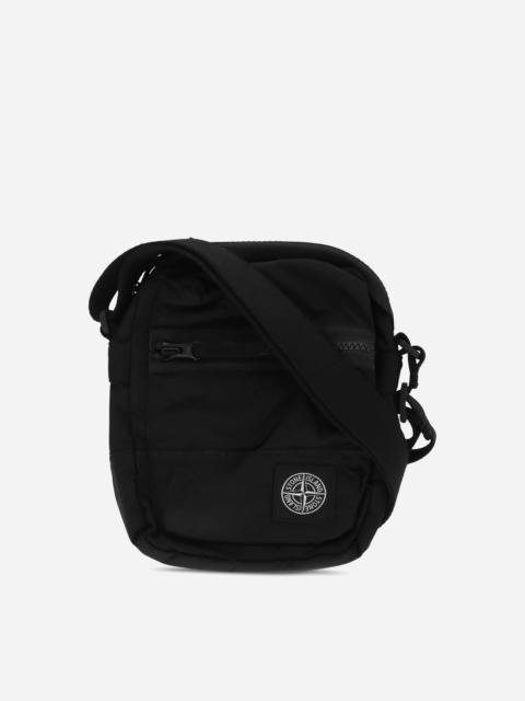 Stone Island Coated Nylon Metal Pouch Bag Black