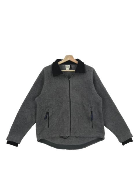 Other Designers Vintage - LL Bean Fleece Sweater Jacket Sweatshirt Zipper Jumper