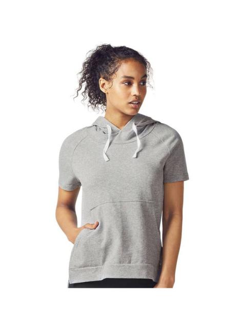 Other Designers Fabletics Natalie Short-Sleeve Tee Pullover Gray Athletic Hoodie Medium