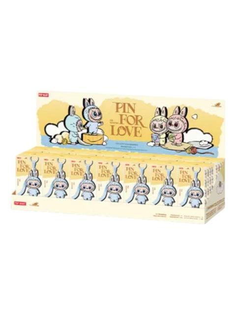 POP MART Pop Mart The Monsters Labubu Pin for Love Plush Pendant Sealed Case (A-M) (14 Blind Boxes) PPMT-2508