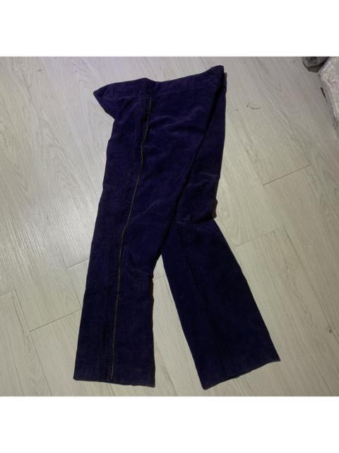 FENDI Fendi Purple Corduroy Pants