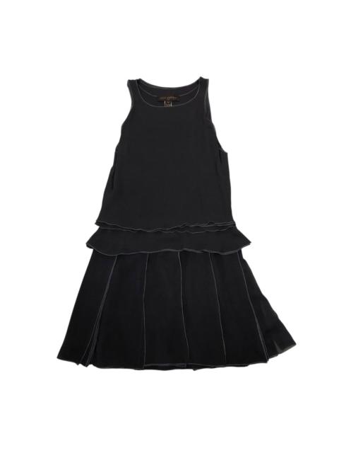 Louis Vuitton 🔥SILK MID-LENGTH DRESS LOUIS VUITTON METALLIC