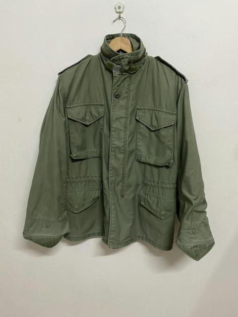 Vintage Alpha Industries M65 Olive Green Jacket