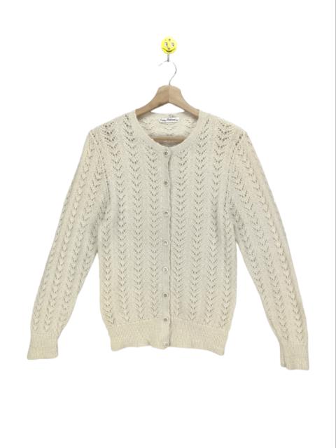 Other Designers Steals🔥Vintage Knit Sweater Wool Lace by Suny Madonna